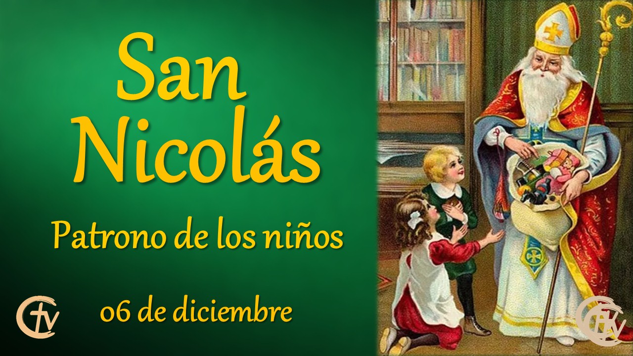 SANTO DEL DÍA || San Nicolás, patrono de los niños, marineros y viajeros
