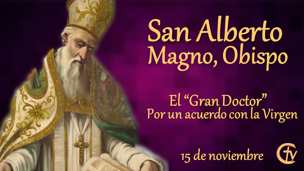 SANTO DEL DÍA || San Alberto Magno, el “gran doctor” por un acuerdo con la Virgen