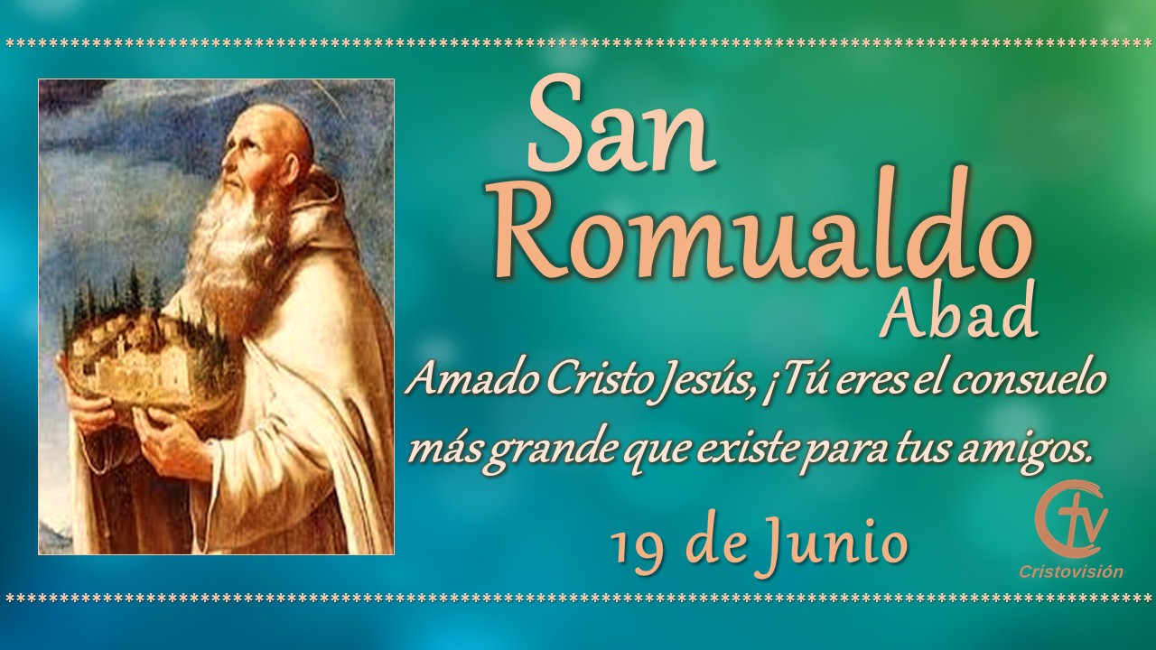 SANTO DEL DÍA || San Romualdo, Abad