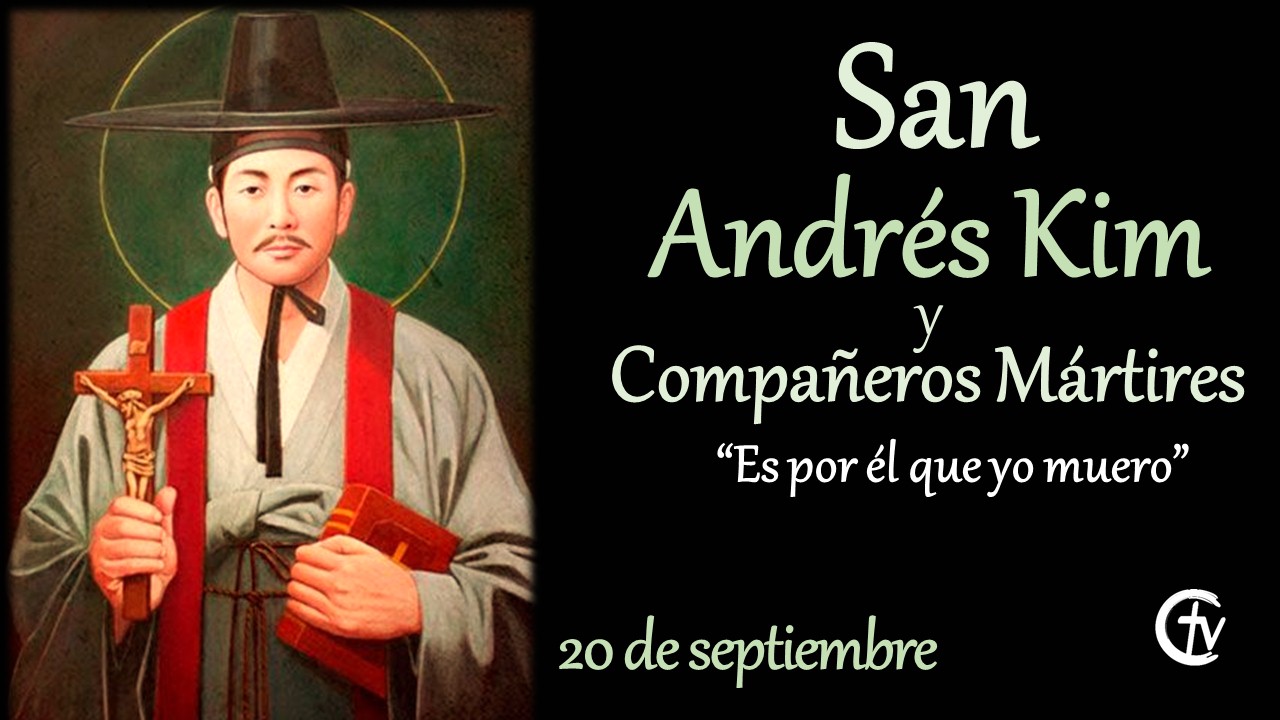 SANTO DEL DÍA || San Andrés Kim y Compañeros Mártires