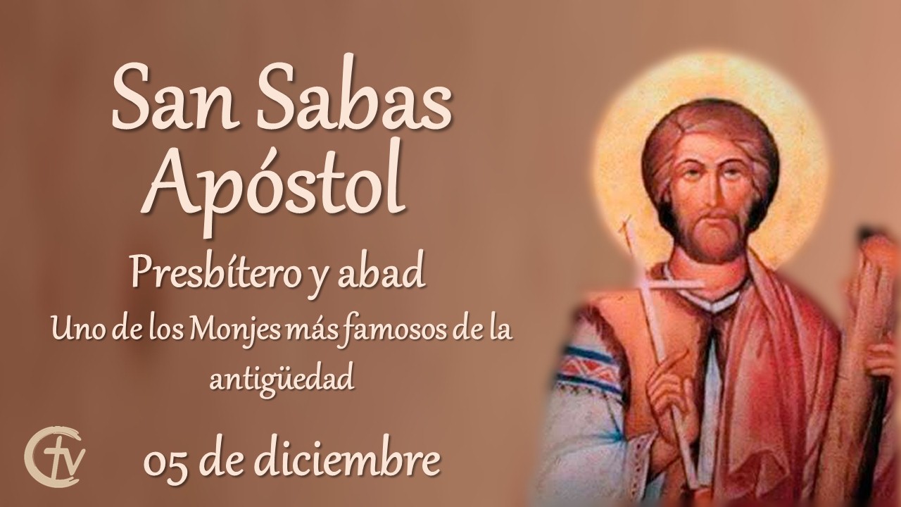 SANTO DEL DÍA || San Sabas, presbítero y abad