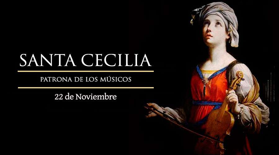 SANTO DEL DÍA || Santa Cecilia, virgen y mártir