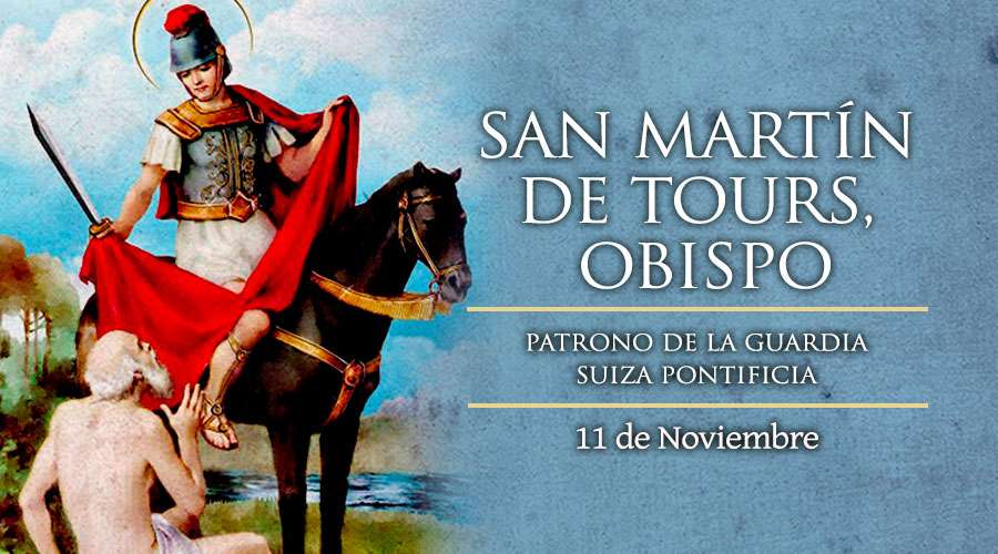 SANTO DEL DÍA || San Martín de Tours, patrono de la Guardia Suiza Pontificia