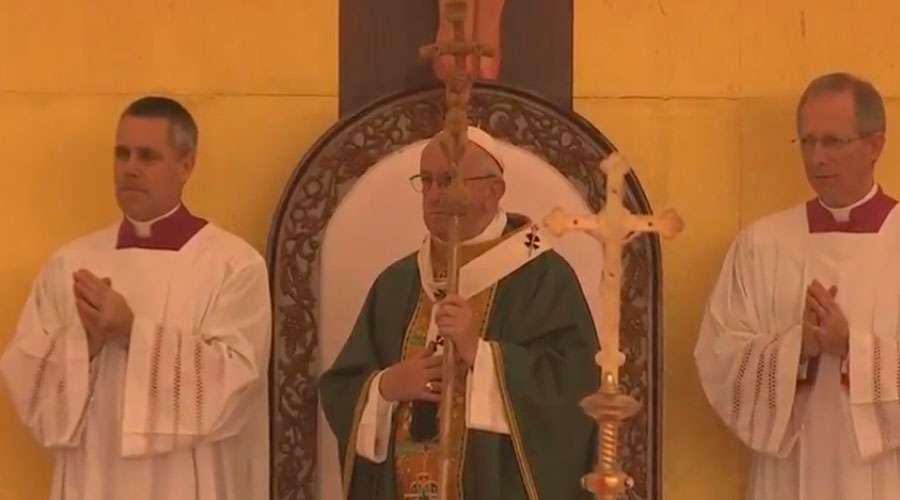 Papa Francisco en la Misa en Myanmar